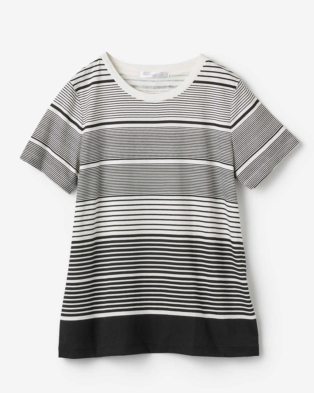 綿スラブ・総柄プリントTシャツ 詳細画像 ブラックパターン 5