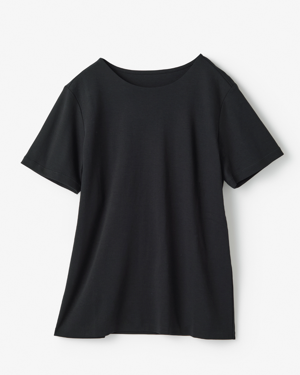 クルーネック・半袖／スーピマ・ドゥクラッセTシャツ 詳細画像