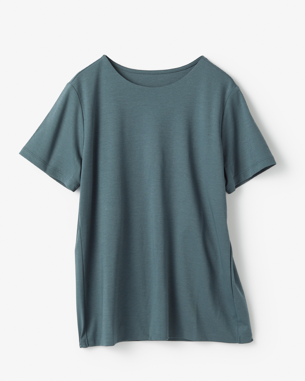 クルーネック・半袖／スーピマ・ドゥクラッセTシャツ 詳細画像
