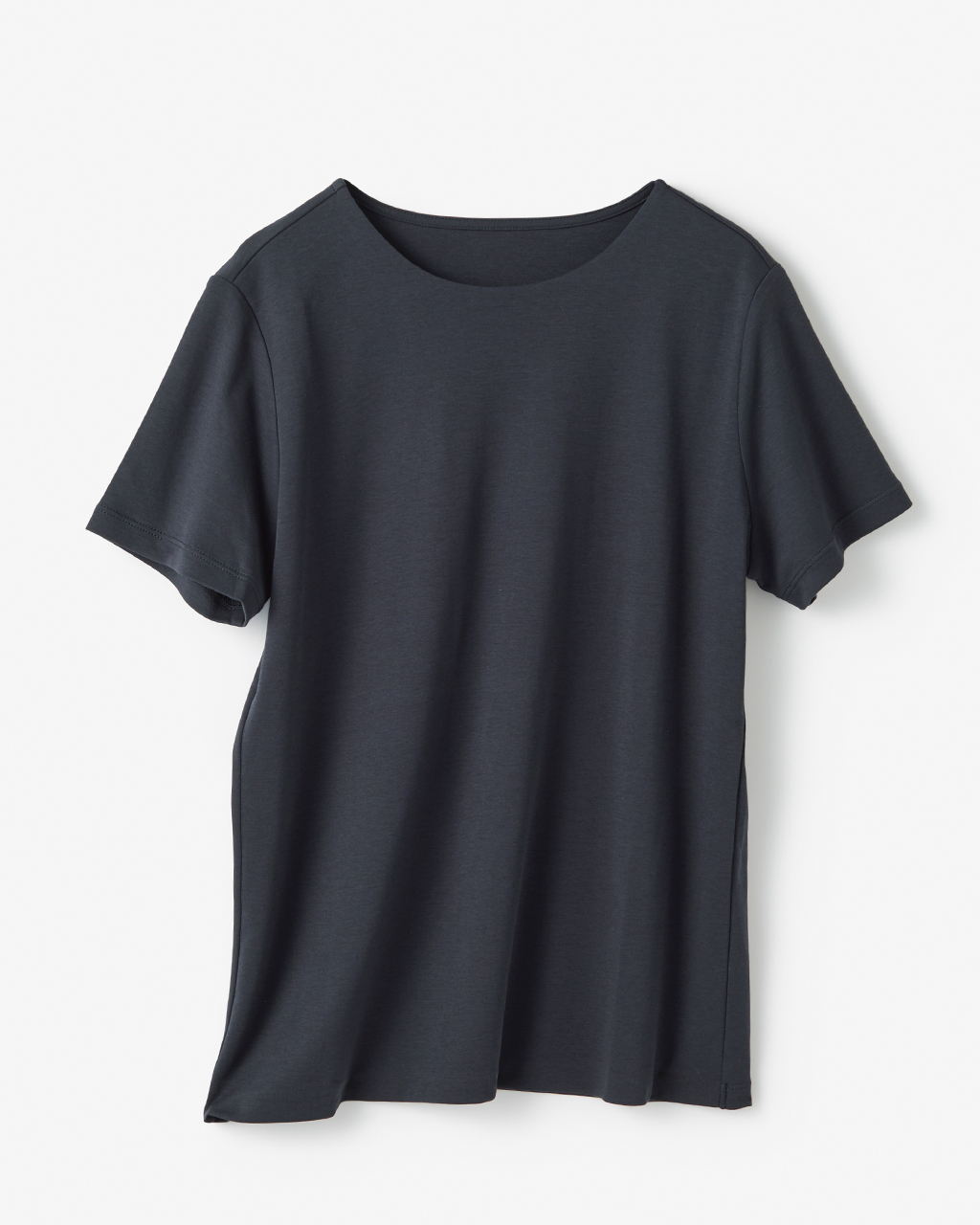クルーネック・半袖／スーピマ・ドゥクラッセTシャツ 詳細画像